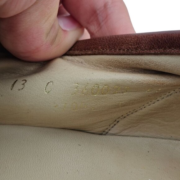 Florsheim Royal Imperial Men 13 Brown Leather Dress Shoes Moc-toe Tassel Loafers - Picture 8 of 11